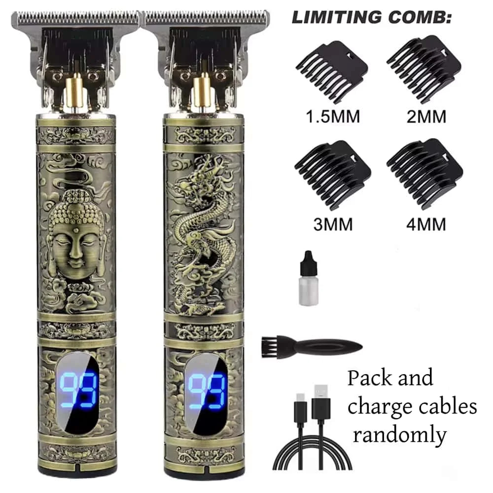 LCD Display T9 Electric Hairber 0Mm Shaver Hair Trimer Home Appliances Travel Barber Razors Shaving Machine for Men Trimmer Man