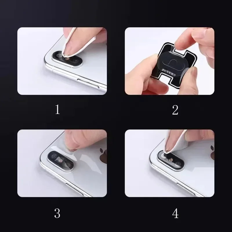 Aluminum Metal Rear Camera Lens Protector for iPhone 17 Pro Max 17Air 17Pro 17ProMax Lens Cover Screen Protector Lens Ring Film RELUX.STORE
