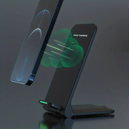 Foldable 30W Wireless Charger Stand Pad For iPhone 16 15 14 13 12 Pro X XS 8 Samsung Xiaomi Induction Fast Charging Dock Station