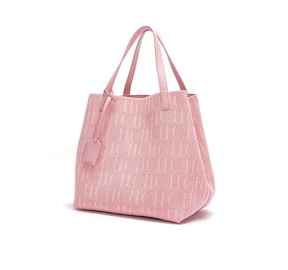 CH Ladies Shoulder Bag Fashion Classic New Pure Color Outer Pocket Ladies Handbag High Quality Craft Large Capacity Handbag RELUX.STORE