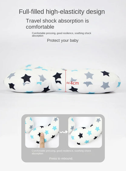 New Baby Pillow Protective Travel Car Seat Head Neck Support Pillows Newborn Children U Shape Headrest Toddler Cushion 0-3 Years