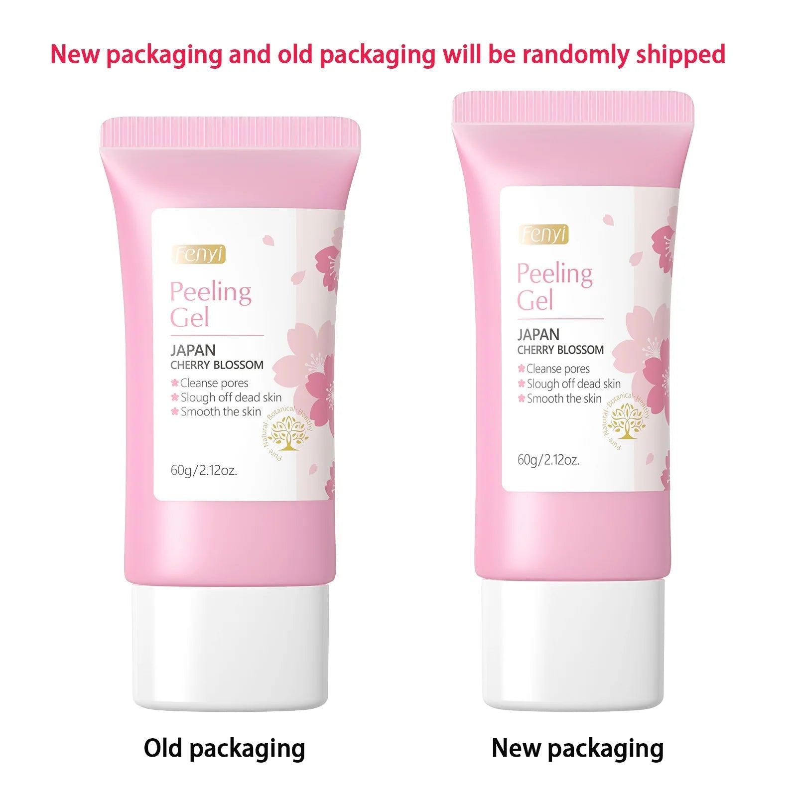 Sakura Face Deep Cleaning Exfoliating Gel Skin Care Whitening Moisturizer Repair Facial Scrub Skin Care 60g RELUX.STORE