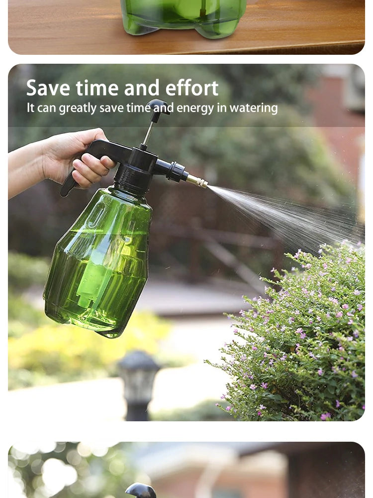 1pc Premium Plastic Pressure Spray Bottle - Powerful Air Pressure Technology, Adjustable Nozzle, High-Pressure Mist Sprayer for RELUX.STORE