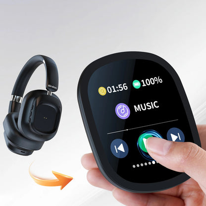 Siindoo JH-ANC930Plus Active Noise Cancelling Headphones, Hybrid Wireless Headphone With Multi Magnetic Touch Control LED Screen RELUX.STORE
