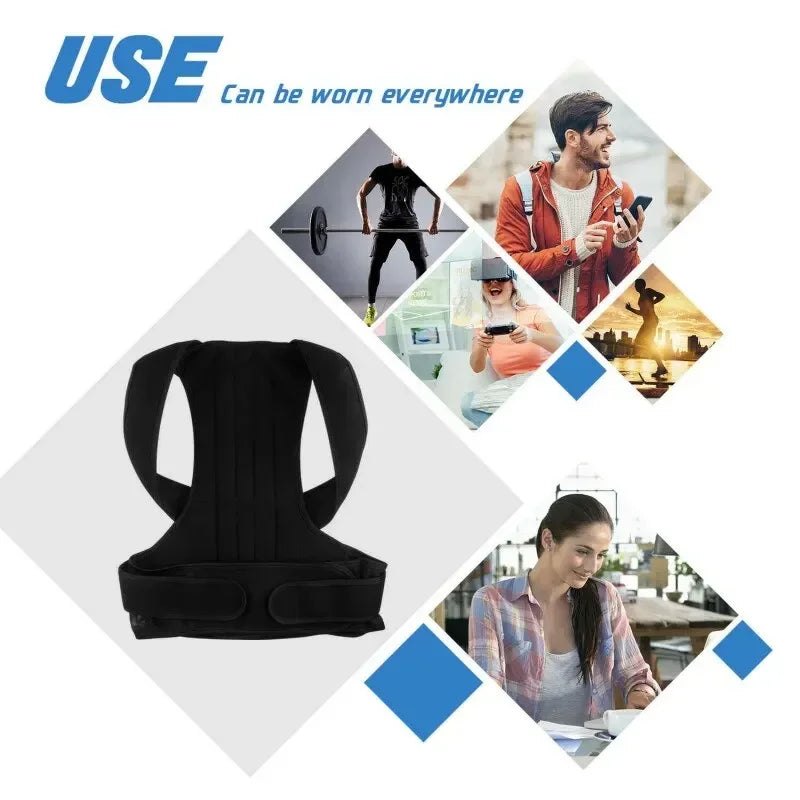 Posture corrector with breathable shoulder and waist straps for boys and girls RELUX.STORE