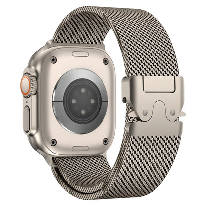 Milanese Loop Strap For Apple Watch Band Ultra 2 49mm 46mm 45mm 44mm 42mm Stainless Steel Metal for iWatch Series 10 9 8 7 6 5 4
