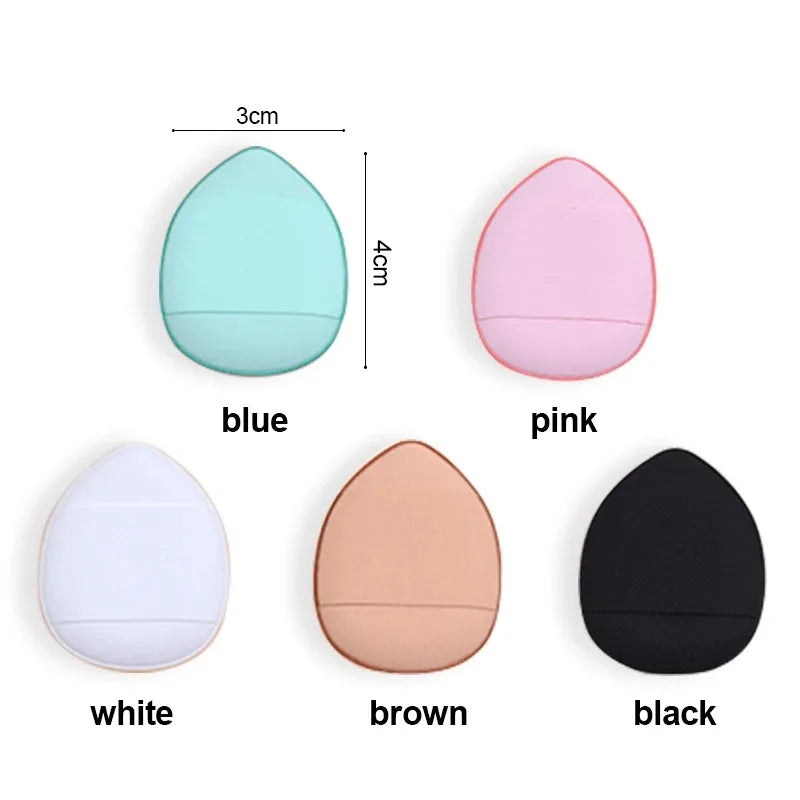 5/10Pcs Mini Finger Puff Foundation Small Air Cushion Powder Sponge Face Concealer BB Cream Cosmetic Applicator Makeup Tools RELUX.STORE