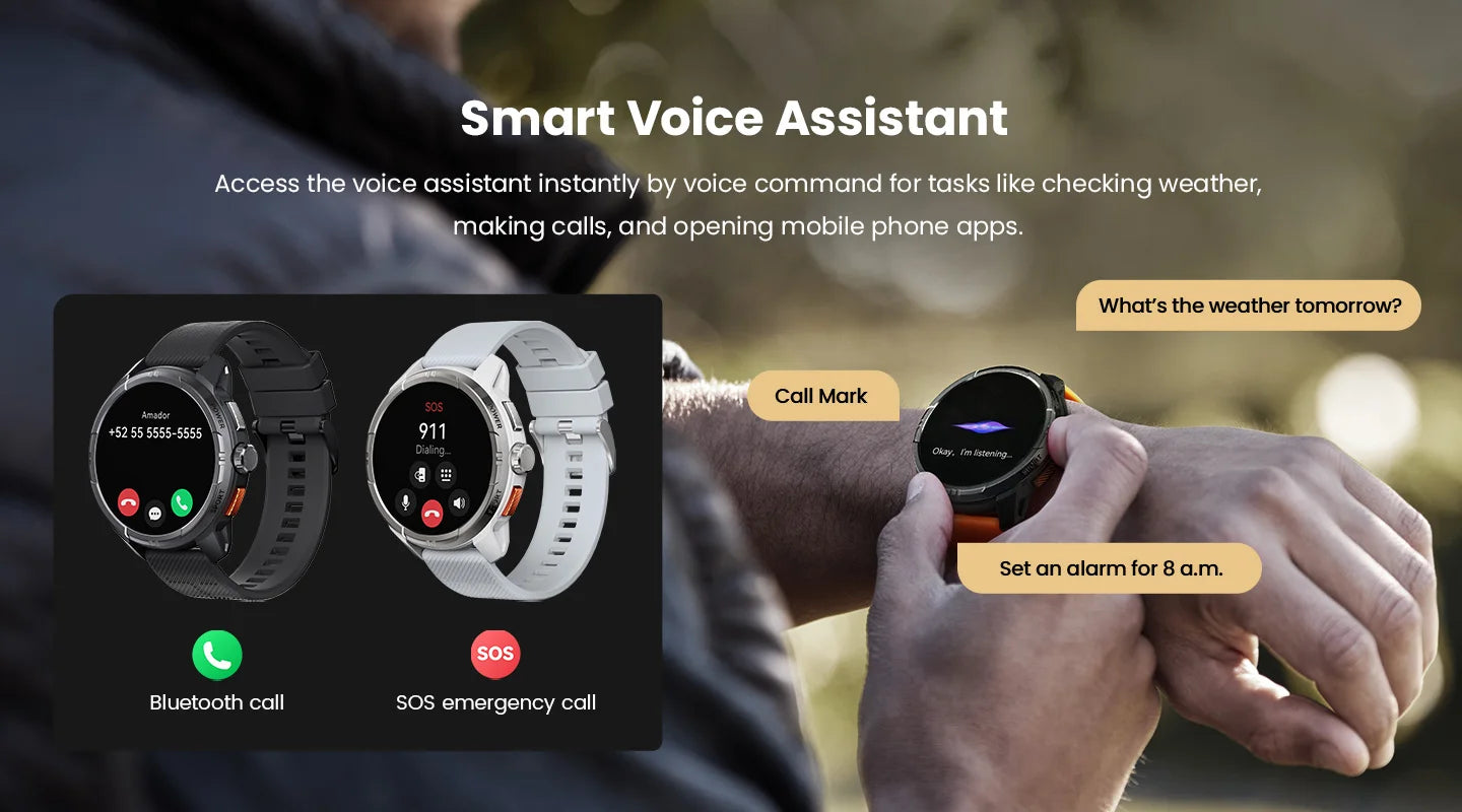 HAYLOU Solar Ultra GPS Smart Watch 1.6” AMOLED Display GPS Positioning 5ATM Waterproof Bluetooth Calling Sports Smartwatchs