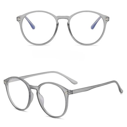 Photochromic Anti Blue Rays Computer Glasses Women Vintage Round Frame Gaming Glasses Men Anti Eyestrain Light Blocking Eyewear RELUX.STORE