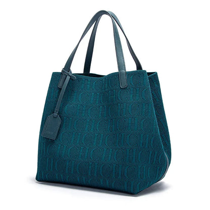 CH Ladies Shoulder Bag Fashion Classic New Pure Color Outer Pocket Ladies Handbag High Quality Craft Large Capacity Handbag RELUX.STORE