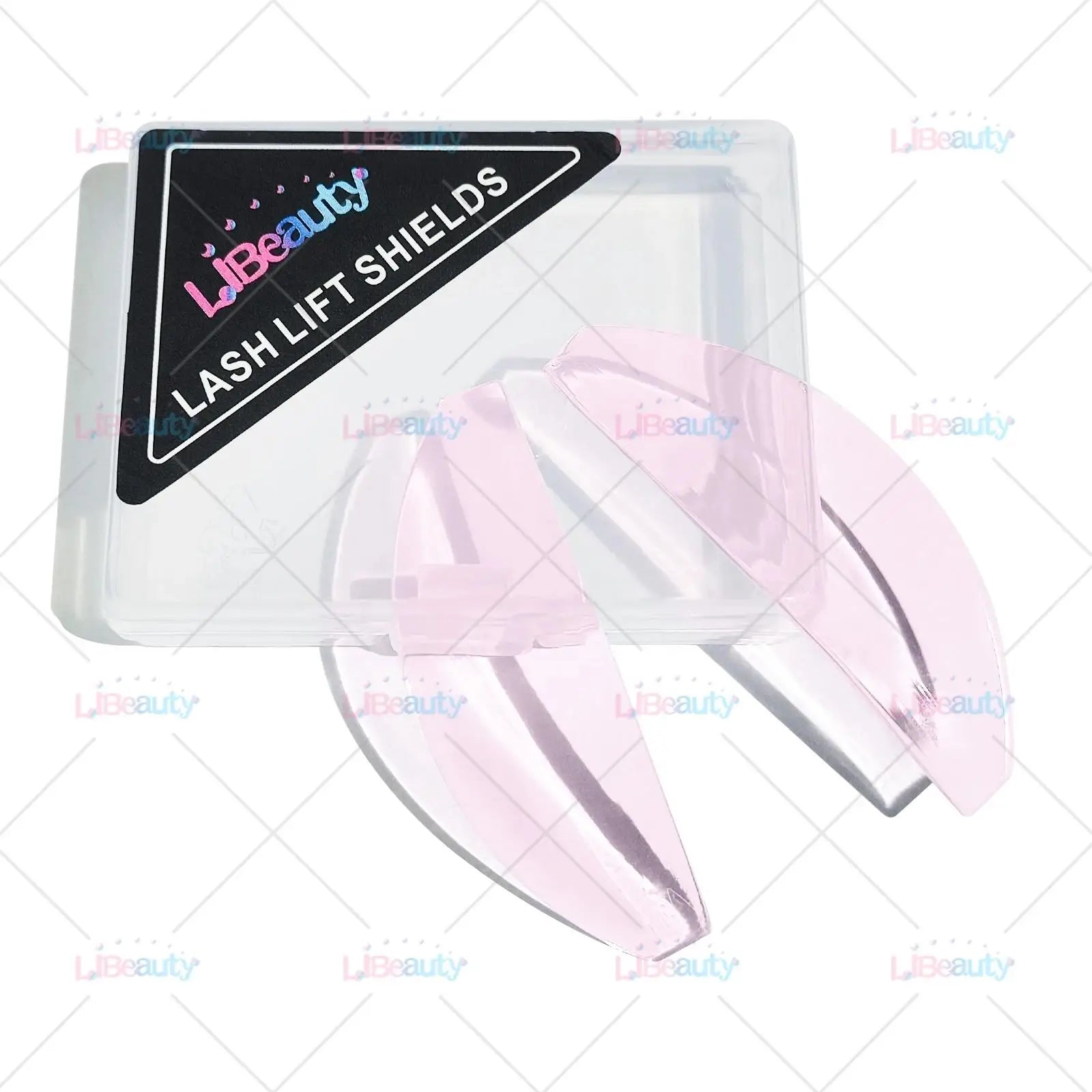 Libeauty 1 Pair Lash Softening Pads Silicone Eyelash Perm Pads Lashes Rods Shield Lifting Eyelash Accessories Makeup Tools RELUX.STORE