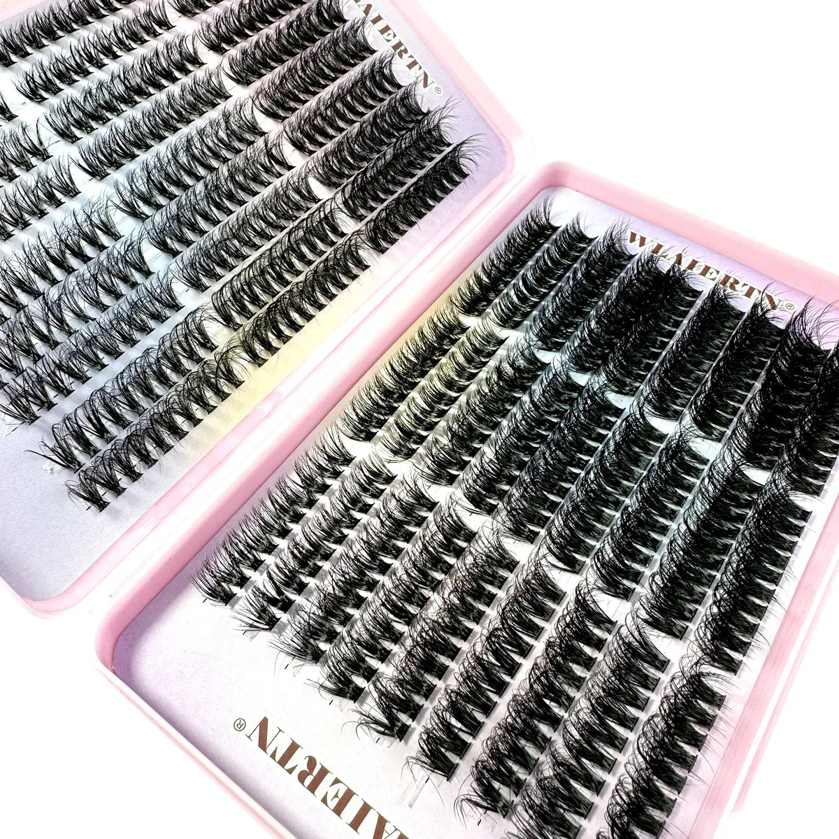 Faux Mink Eyelashes 540Cluster C Curled 9-16mm Mixed Natural Eyelash Extension 3D Russian Strip Personal Eyelash Makeup Tool RELUX.STORE