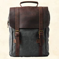 High Quality Fashion Genuine Leather Backpack Men Bagpack Student School Bag Backpack daily male Rucksack large Knapsack Black