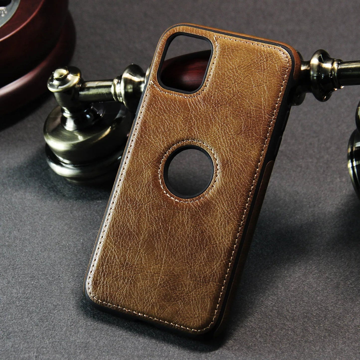 Ultra Thin Slim Business Leather Cover For iPhone 17 Air 16E 16 15 14 12  Pro Max 13 Mini Shockproof Phone Case RELUX.STORE