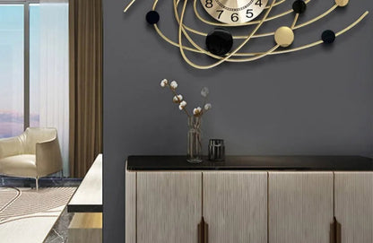 Wall Clock 6.6 Inches Luxury Living Room Modern Wall Clocks Aesthetic Elegant Stylish Kitchen Clock Big Size Decoration Home RELUX.STORE