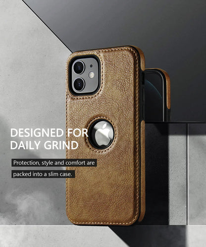 Ultra Thin Slim Business Leather Cover For iPhone 17 Air 16E 16 15 14 12  Pro Max 13 Mini Shockproof Phone Case RELUX.STORE