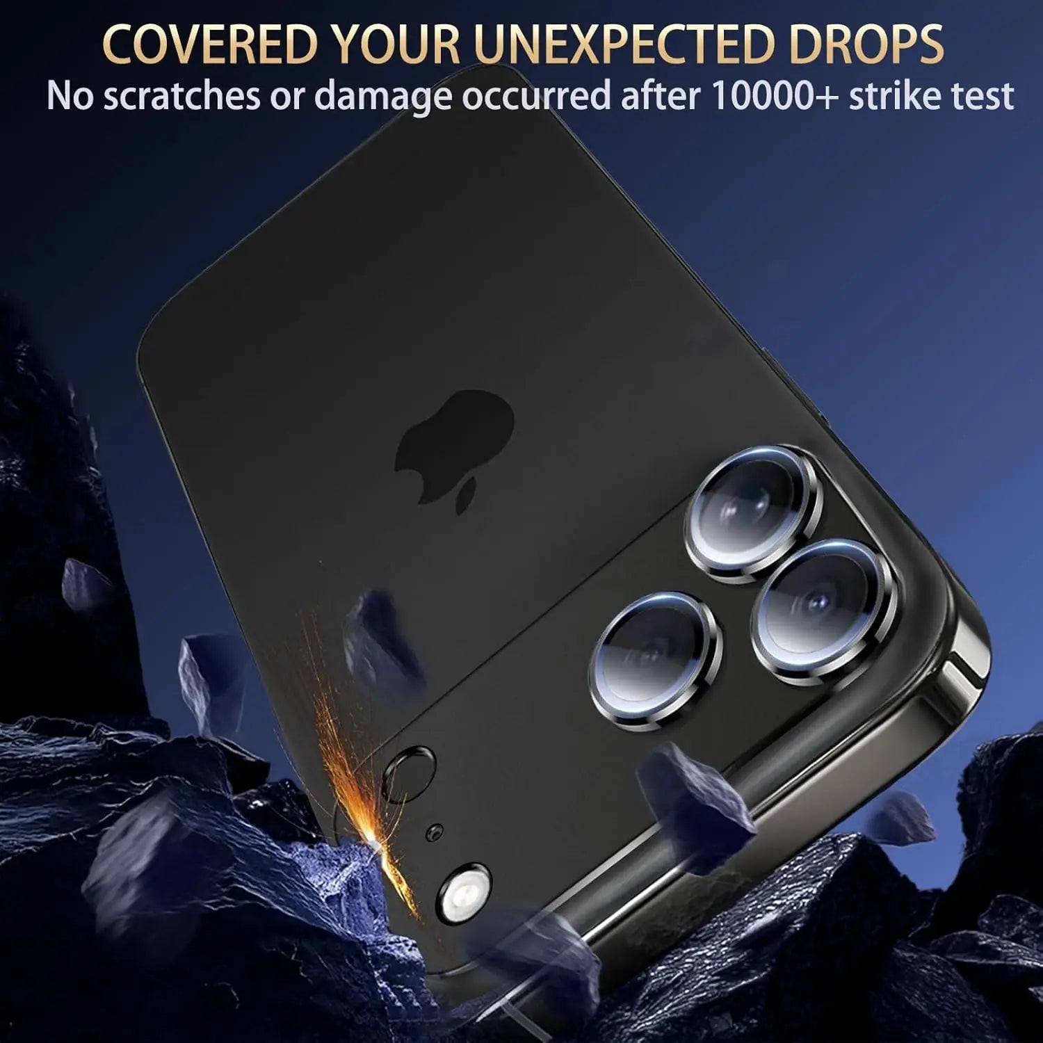 for Phone 17 Pro Max 17Air Camera Lens Protector Strong Adsorption Metal 9H+ Tempered Glass Camera Screen Full Protective Cover RELUX.STORE
