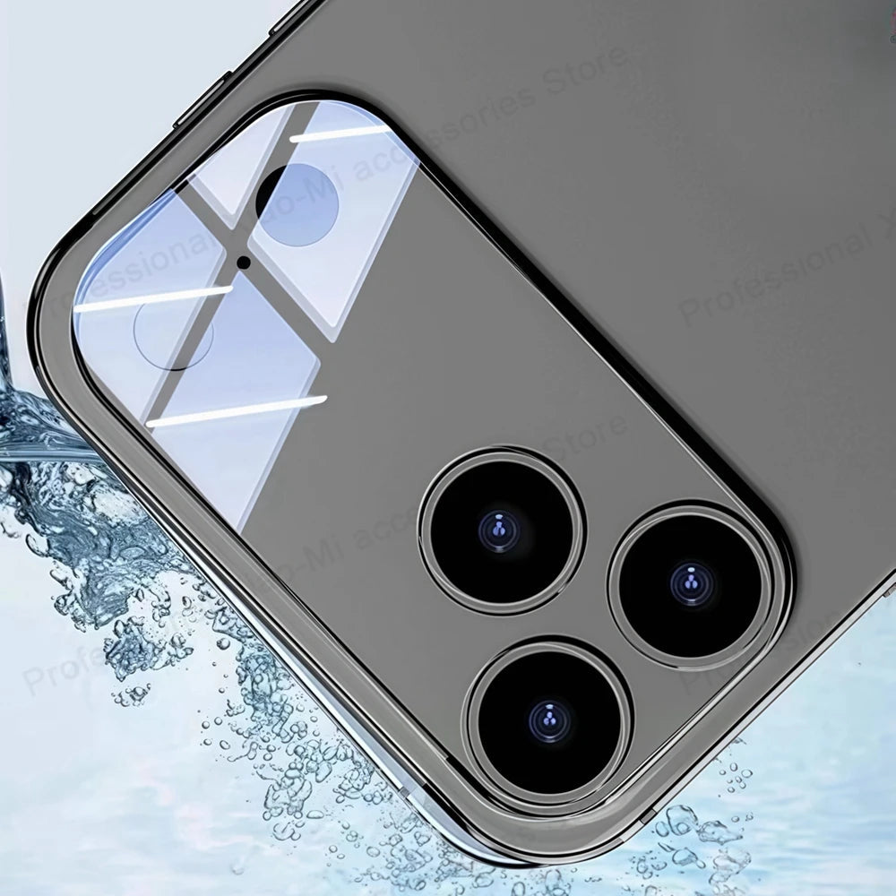 3PCS Full Cover Camera Lens Protector Glass For iPhone 17 Pro Max Air 16 15 14 Pro Max Anti-scratch Waterproof Clear Lens Glass RELUX.STORE
