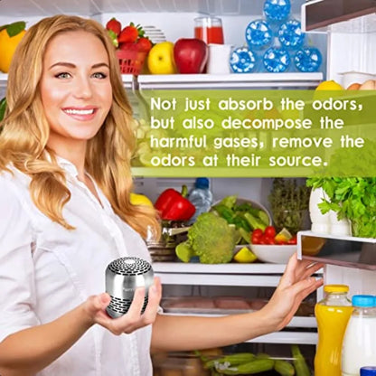 Refrigerator DeodorizerLasts for 10 Years Refrigerator Odor Eliminator Fridge Deodorizer More Effective Than Baking Soda Bamboo