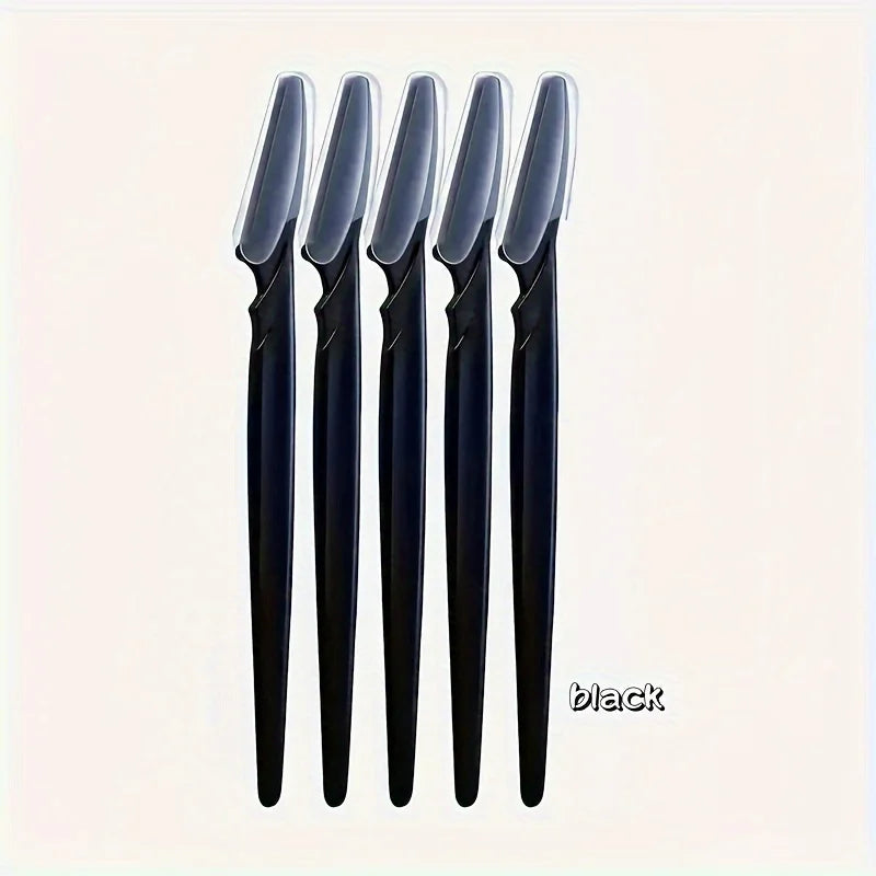 3/5/6/12/24Pcs Multifunction Eyebrow Razor Kit - Precise Trimming, Shaping,Facial Hair Removal Tool with Easy Grip Handle RELUX.STORE