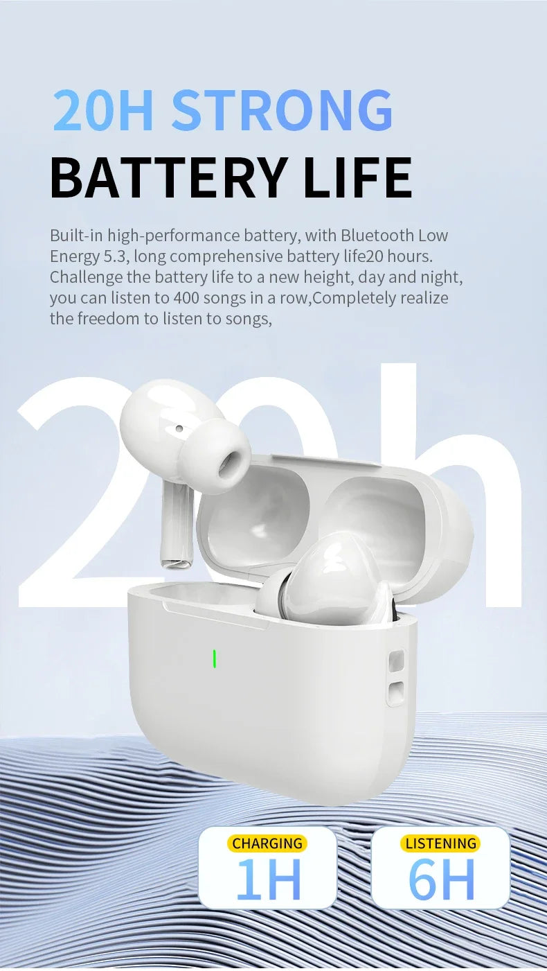 2025 Original Air pro bluetooth earphones Bluetooth 5.3 auriculares Earbuds Gaming Headset For iPhone Apple Xiaomi Android phone RELUX.STORE
