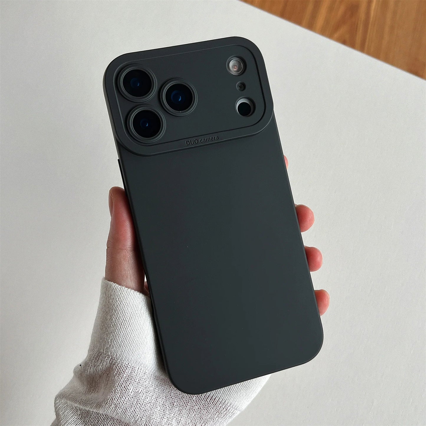 2025 New 20 color choices liquid silicone phone case for iPhone 17 16 15 Pro Max Plus full shockproof TPU soft bumper cover RELUX.STORE