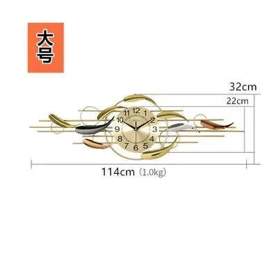 Minimalist Design Wall Clocks Creative Silent Fashion Wall Watch Aesthetic Large Art Mural Horloge Murale Home Decoration