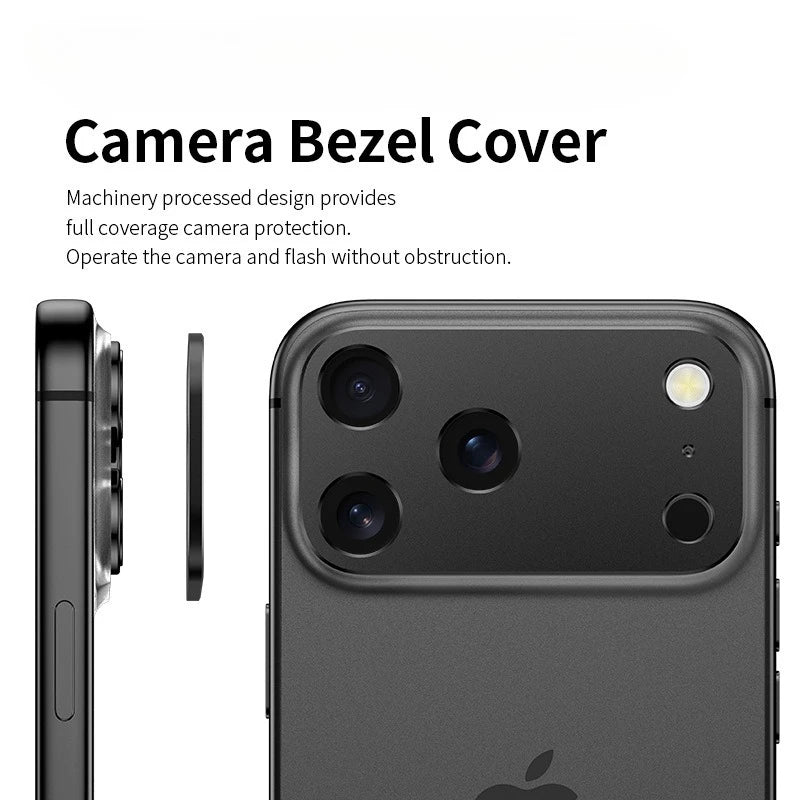 Aluminum Metal Rear Camera Lens Protector for iPhone 17 Pro Max 17Air 17Pro 17ProMax Lens Cover Screen Protector Lens Ring Film RELUX.STORE