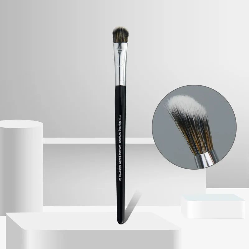 LOYBJ Professional Foundation Brush 47 Broom Head Liquid Foundation Shadow Concealer Brushes Women Face Base Makeup Beauty Tools RELUX.STORE