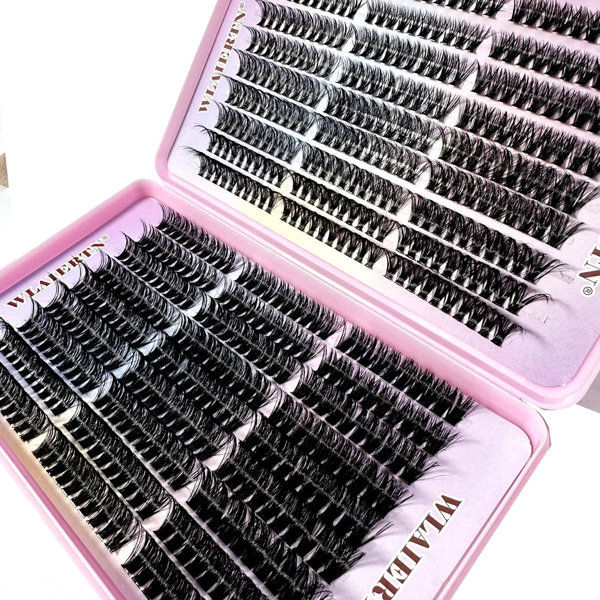 Faux Mink Eyelashes 540Cluster C Curled 9-16mm Mixed Natural Eyelash Extension 3D Russian Strip Personal Eyelash Makeup Tool RELUX.STORE