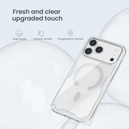 For iPhone 17 Pro Max / 17 Air Nillkin Magnetic Case TPU Soft Ultra Clear Magsafe Phone Case Back Cover Protection For iPhone 17 RELUX.STORE