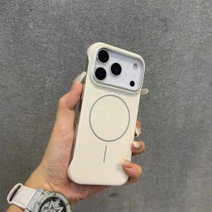 Luxury Borderless PU Leather Ultra Thin Magentic Cases for iPhone 17 16 14 15 Pro Max 16Pro 17promax 17 Air Magsafe Back Cover RELUX.STORE