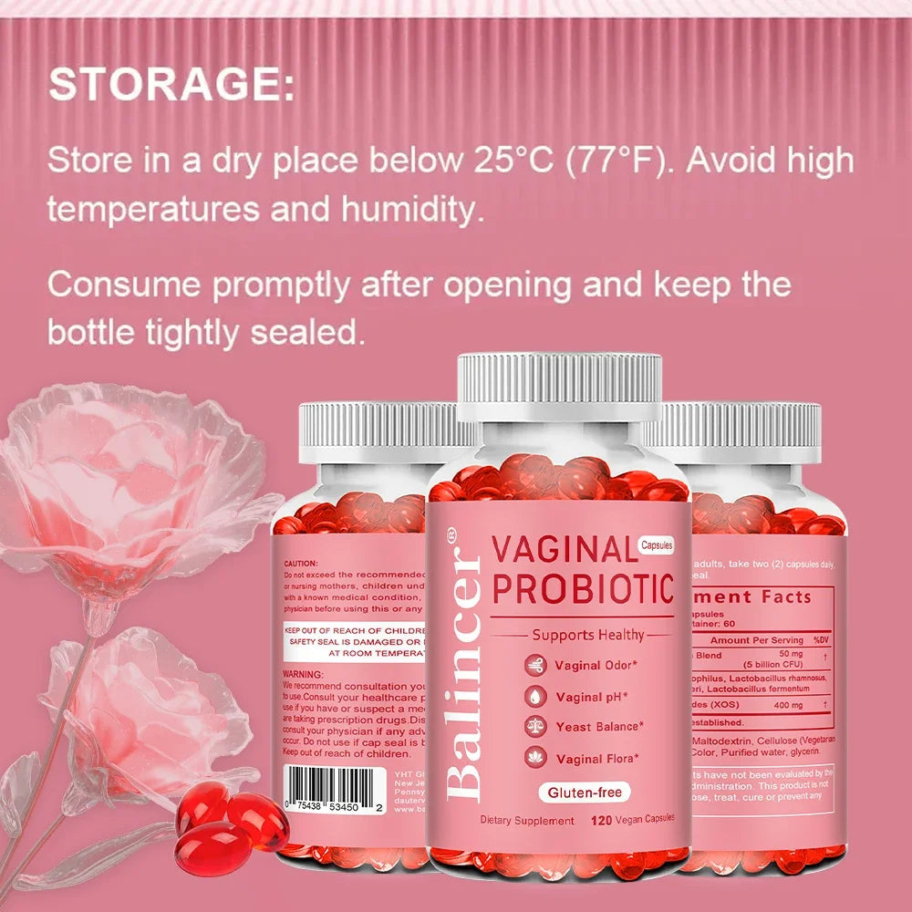 Probiotics for Women - Nourishes Digestive System, Promotes Digestion and Intestinal Health, Enhances Immunity, Overall Health RELUX.STORE