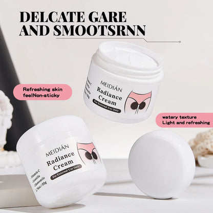 MEDIAN Radiance Cream For Body Brightening Elbows Knees Underarms Dark Spot Corrector Vitamin C Moisturizing Korean Skincare RELUX.STORE