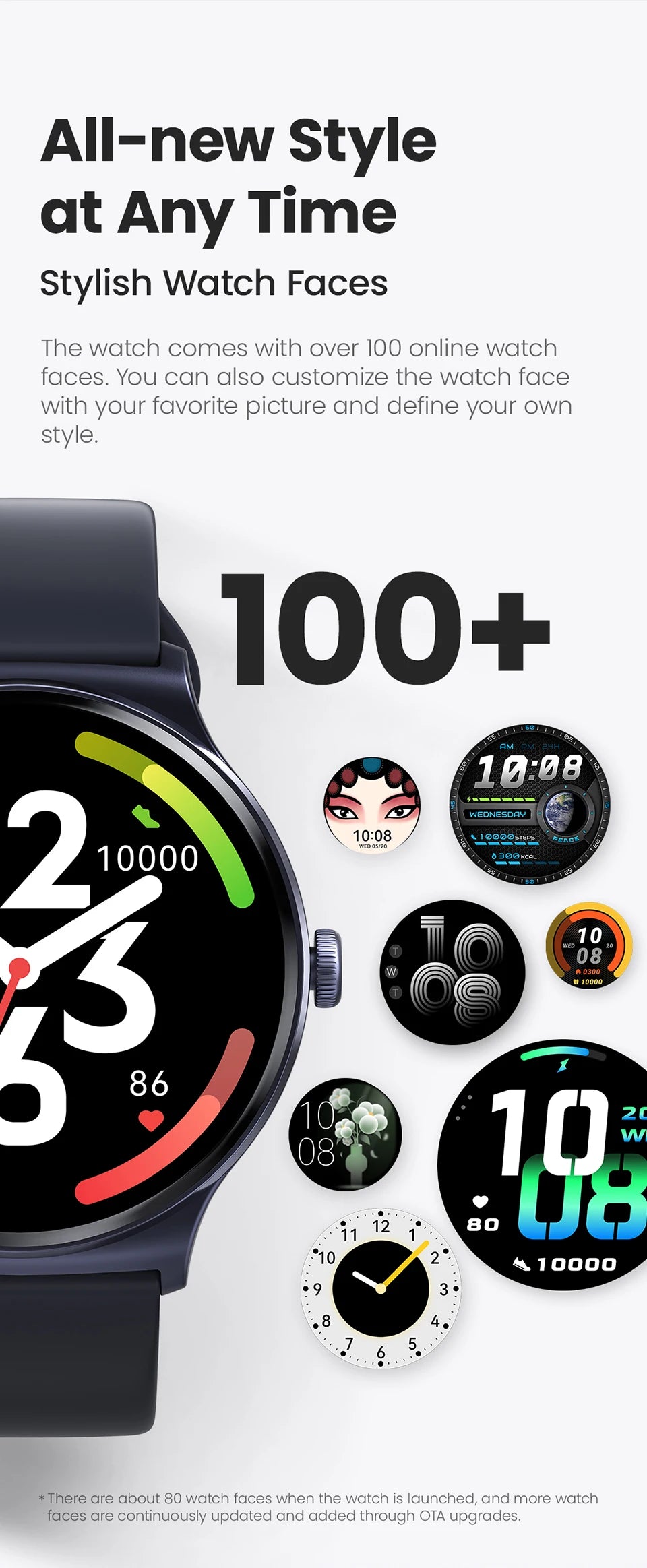 HAYLOU Solar Lite Smart Watch Bluetooth Calling Smartwatch Heart Rate Blood Oxygen Monitoring Sleep Stress Testing Sport Watch