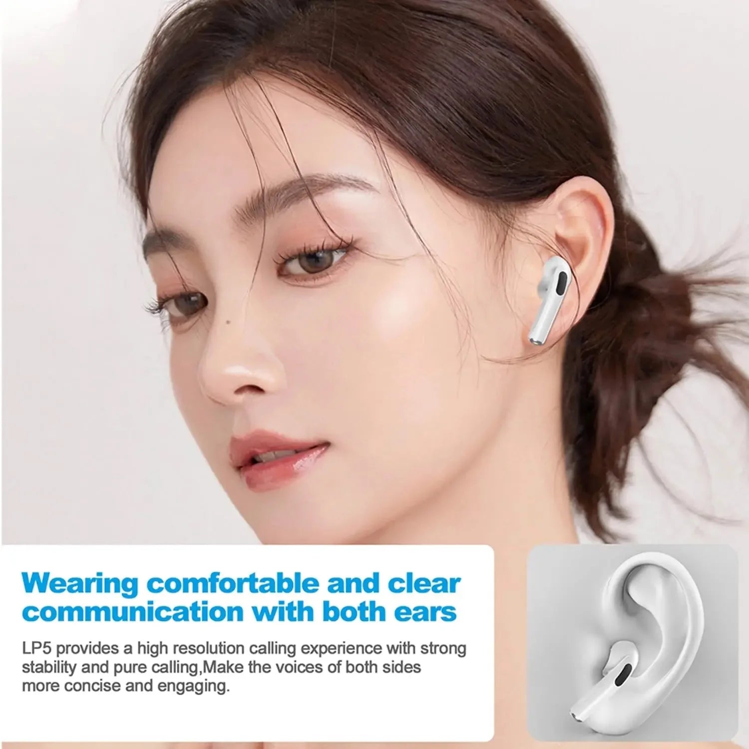 Original Air Pro True Wireless Bluetooth Earphones Headphones HiFi Sound Low Latency Noise Reduction Earbuds for IPhone Android RELUX.STORE