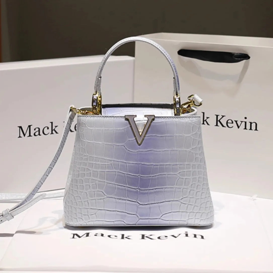 Luxury Fashion White Leather Women Handbags 2024 New Female Small Shoulder Messenger Bag Crossbody Portable Shell Bags RELUX.STORE