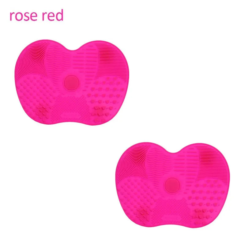Silicone Brush Cleaner Cosmetic Make Up Washing Brush Gel Cleaning Mat Foundation Makeup Brush Cleaner Pad Scrubbe Board RELUX.STORE