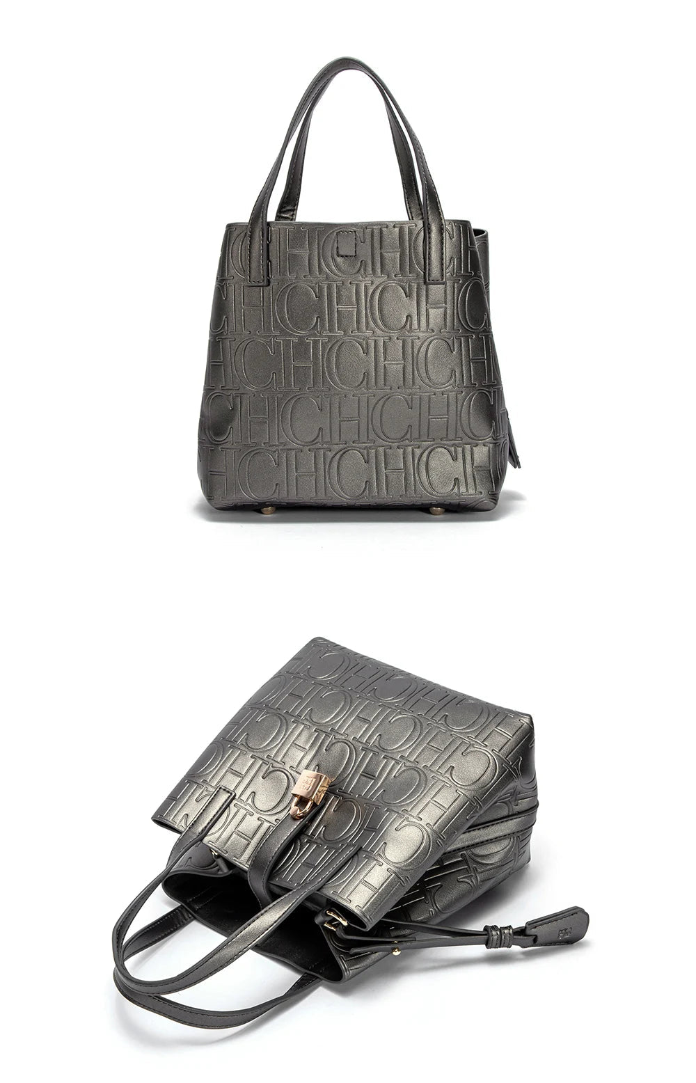 Classic Simple Solid Color Women's New 2024 Large Capacity Handbag Letter Element Women's Handbag RELUX.STORE