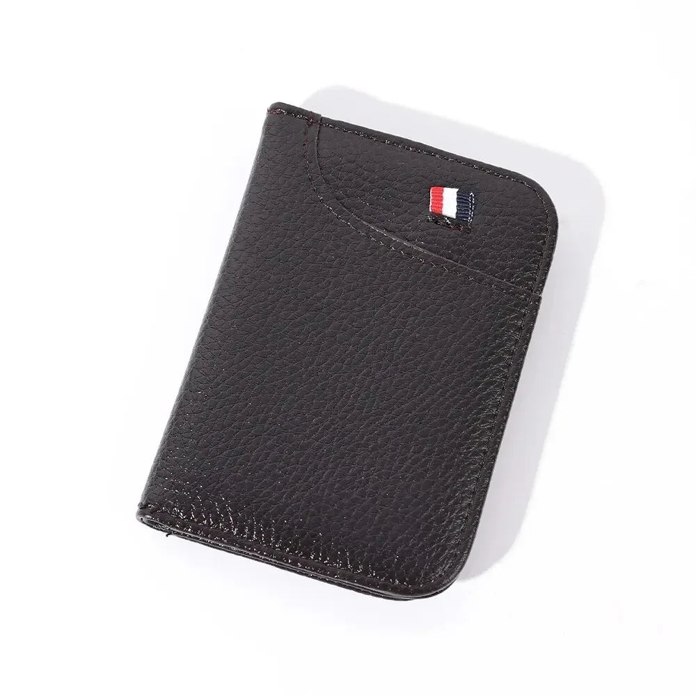 Portable Super Slim Soft Wallet for Men PU Leather Mini ID Credit Card Wallet Purse Card Holders Wallet Thin Small Short Wallets RELUX.STORE