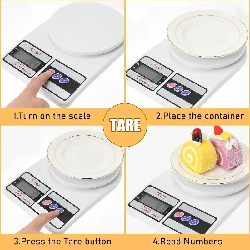 New Arrival Food Scale Digital Electronic Kitchen Weighing Kitchen Scale for Baking Food Scale Household Kitchen Baking Tools