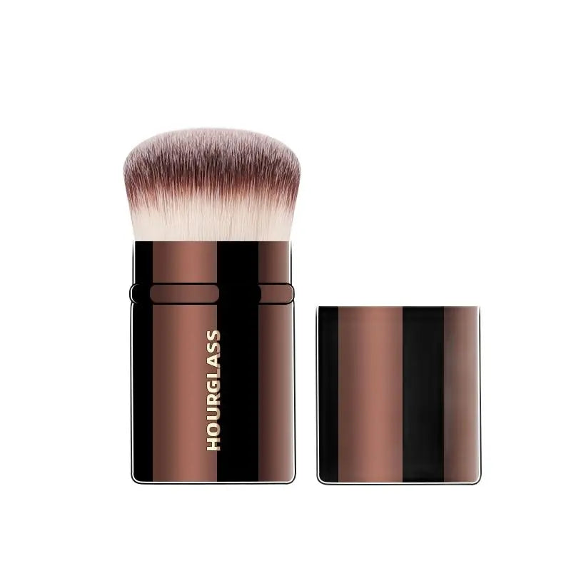 Hourglass Makeup Brush- No.22 Retractable Blush Brush Soft and Skin-friendly Fiber Hair Fashion Design Single Face Brush RELUX.STORE