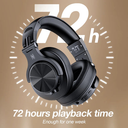 Oneodio Fusion A70 Wireless Bluetooth Headphones Bluetooth 5.2 Headphones Hi-Res Audio Over Ear 72H Playtime Professional Stud RELUX.STORE