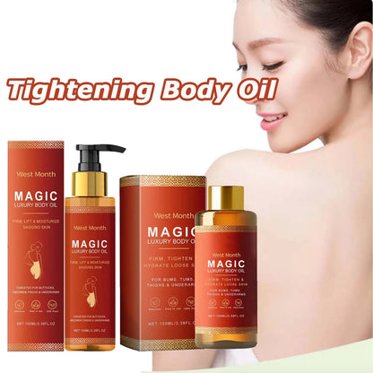 Body Firming Oil Deep Moisturizing Dry Skin Improve Sagging Skin Tightening Chest Thighs Nourishing Magic Luxury Body Care 100ml RELUX.STORE