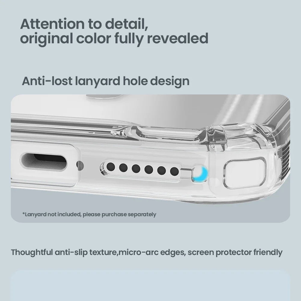 For iPhone 17 Pro Max / 17 Air Nillkin Magnetic Case TPU Soft Ultra Clear Magsafe Phone Case Back Cover Protection For iPhone 17 RELUX.STORE