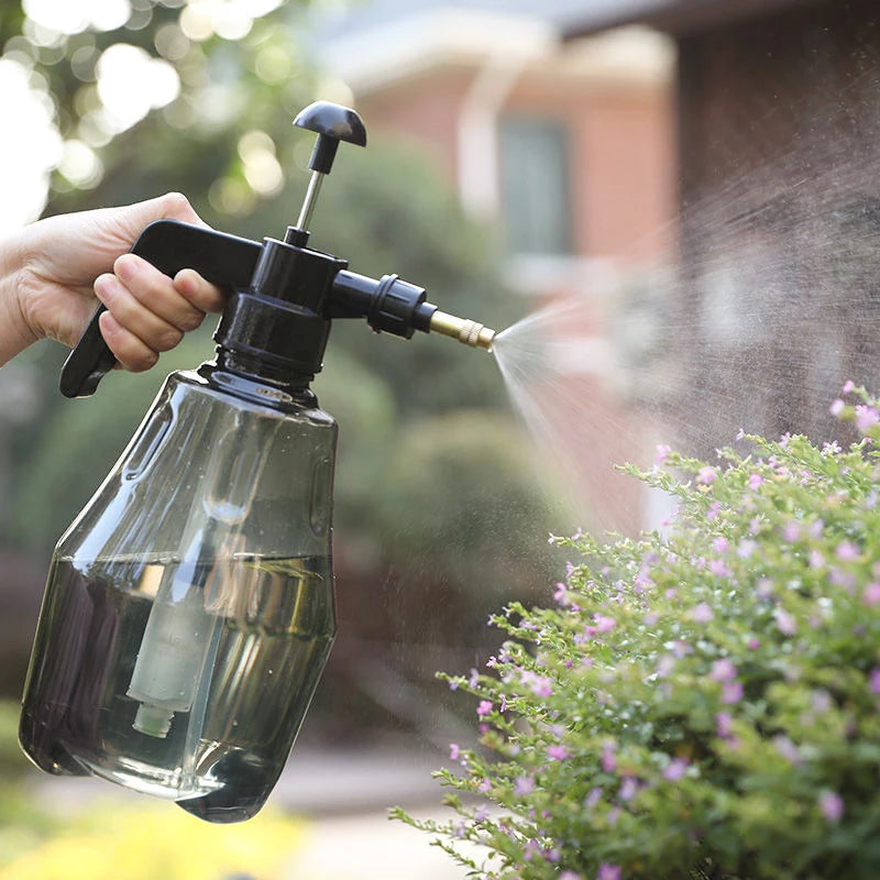 1pc Premium Plastic Pressure Spray Bottle - Powerful Air Pressure Technology, Adjustable Nozzle, High-Pressure Mist Sprayer for RELUX.STORE