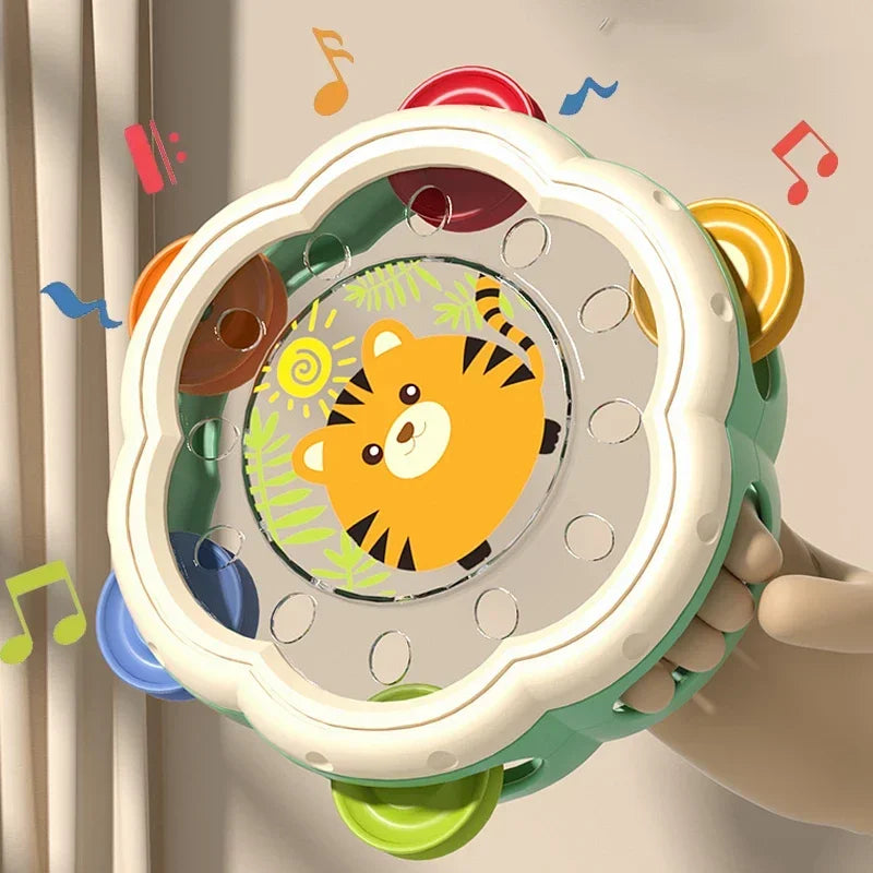 Baby Musical Instruments Drum Toys Montessori Learning Toys for Toddlers 1-3 Baby Early Hand Development Interactive Music Toys - RELUX.STORE