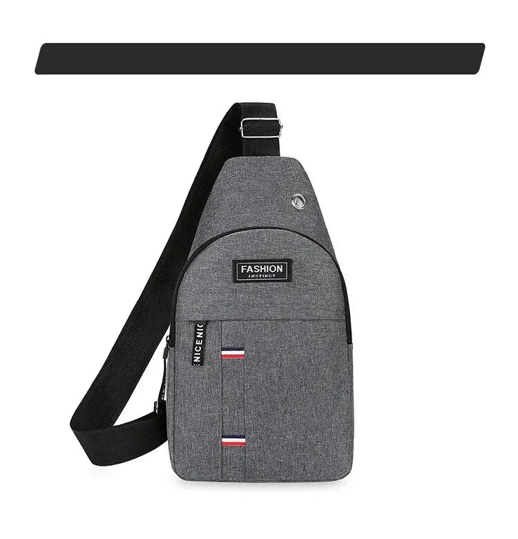 Fashionable and Trendy Lightweight Single Minimalist Shoulder Crossbody Bag for Men with Large Capacity for Leisure and Sports RELUX.STORE