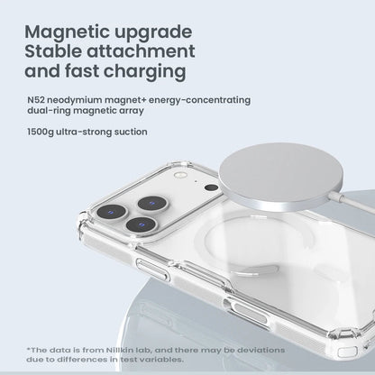 For iPhone 17 Pro Max / 17 Air Nillkin Magnetic Case TPU Soft Ultra Clear Magsafe Phone Case Back Cover Protection For iPhone 17 RELUX.STORE