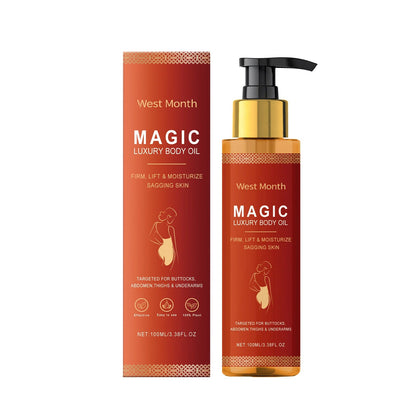 Magic Luxury Body Oil Deeply Moisturizing Dry Skin Tightening Firming Chest Thighs Rejuvenating Repairing Soften Nourishing Oil RELUX.STORE